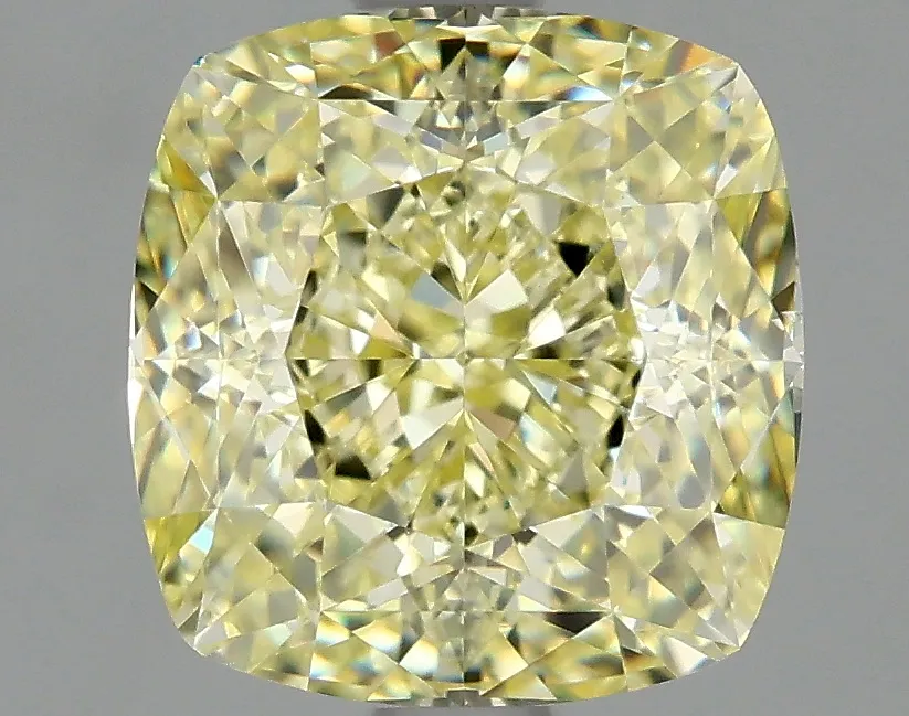 Cushion Brilliant 2.53 Yellow VS2 NON