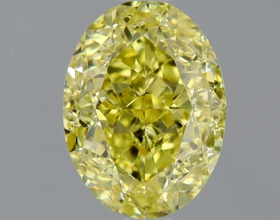 Oval 1.35 Yellow VS1 NON