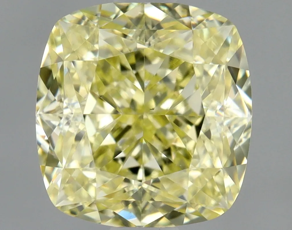 Cushion Brilliant 1.31 Yellow VS1 MED
