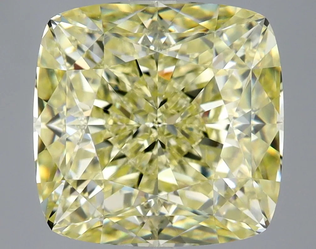Cushion Brilliant 5.03 Yellow VVS2 NON