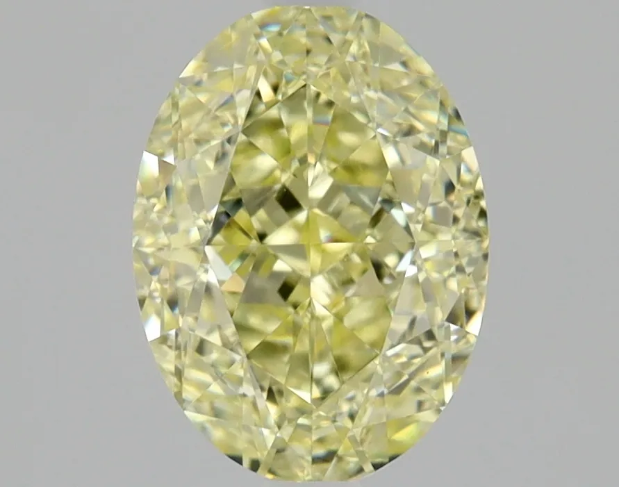 Oval 1.25 Yellow VS1 NON