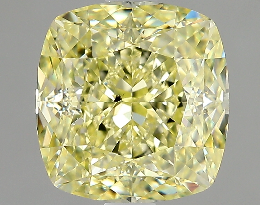 Cushion Brilliant 2.01 Yellow SI1 MED