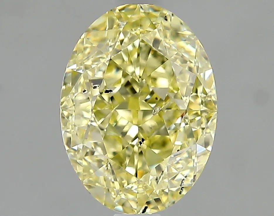 Oval 2.03 Yellow SI2 MED