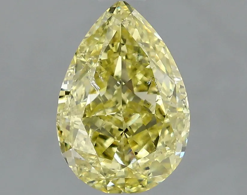 Pear 1.35 Yellow SI2 MED