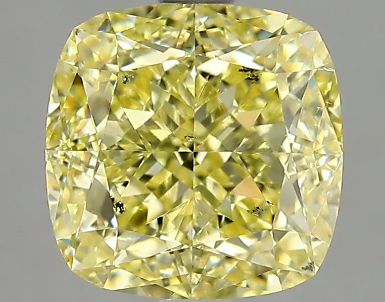 Cushion Brilliant 3.54 Yellow SI1 NON