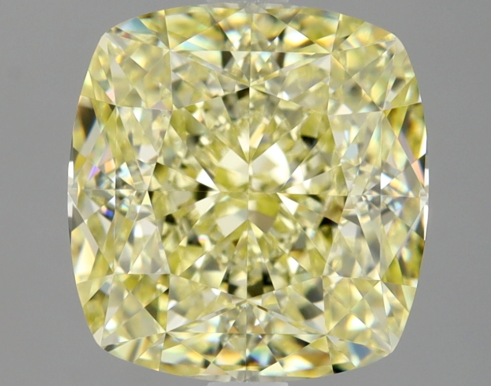 Cushion Brilliant 4.14 Yellow VVS2 NON