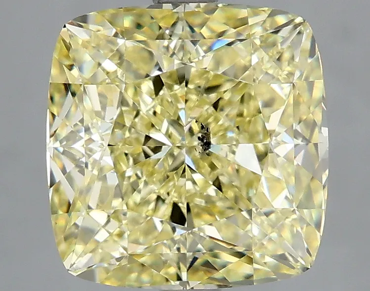 Cushion Brilliant 4.04 Yellow SI2 NON