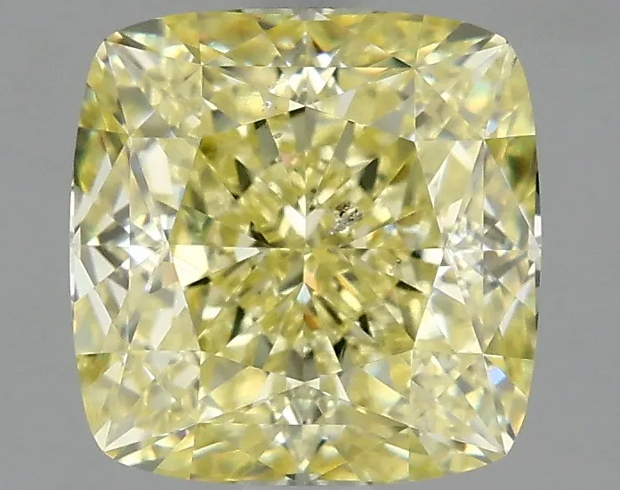 Cushion Brilliant 2.14 Yellow SI2 FNT