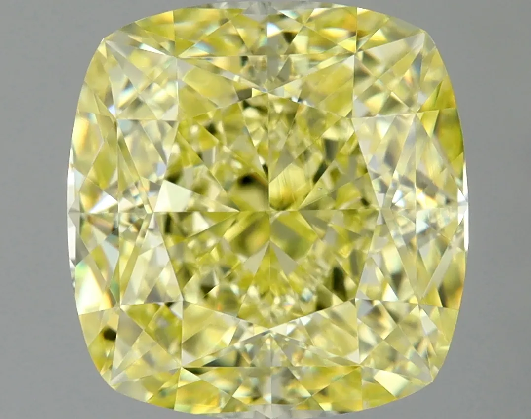Cushion Brilliant 3.01 Yellow VS1 NON