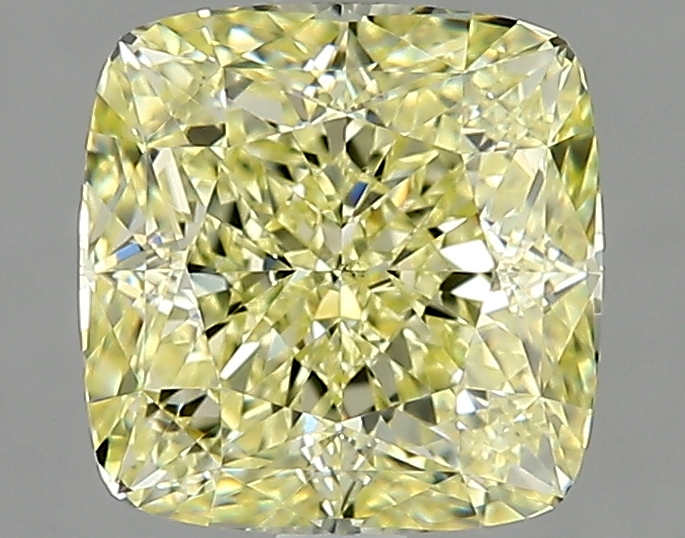 Cushion Brilliant 2.51 Yellow VS2 NON