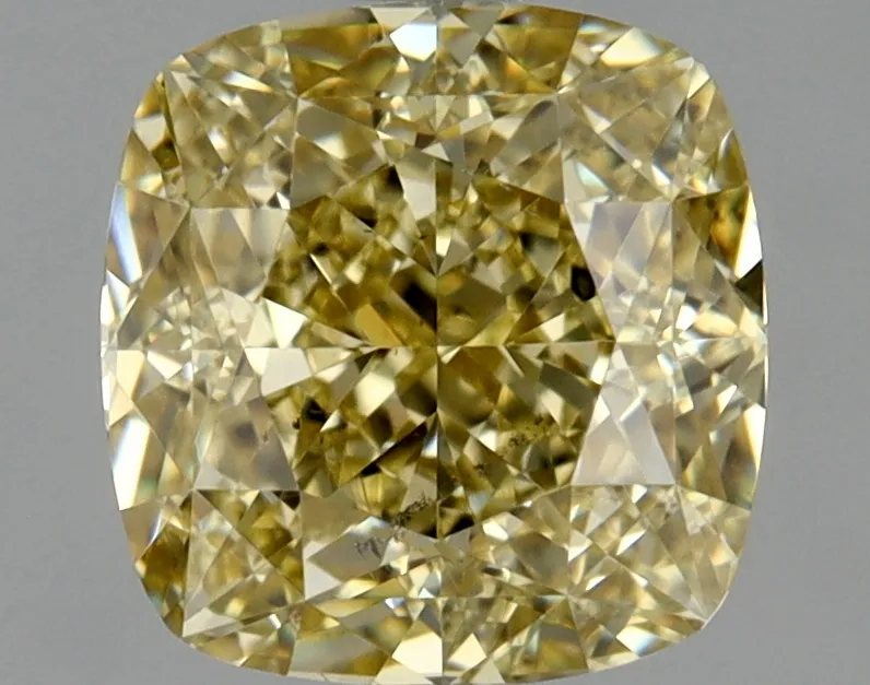 Cushion Brilliant 1.38 Yellow SI1 FNT