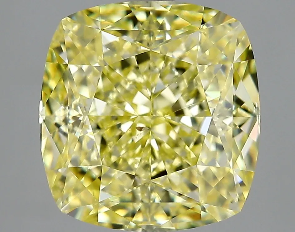 Cushion Brilliant 4.04 Yellow SI1 NON