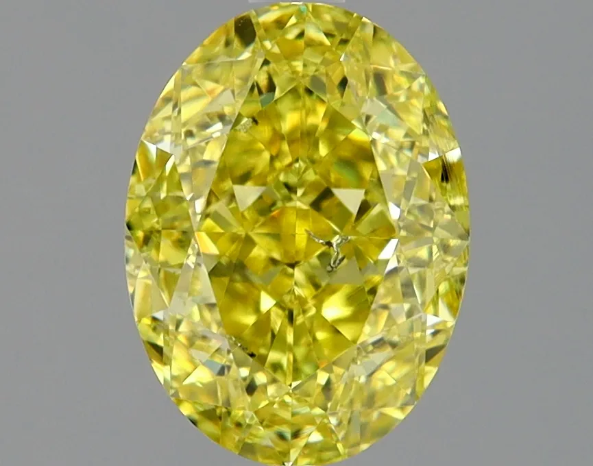 Oval 2.12 Yellow SI2 FNT