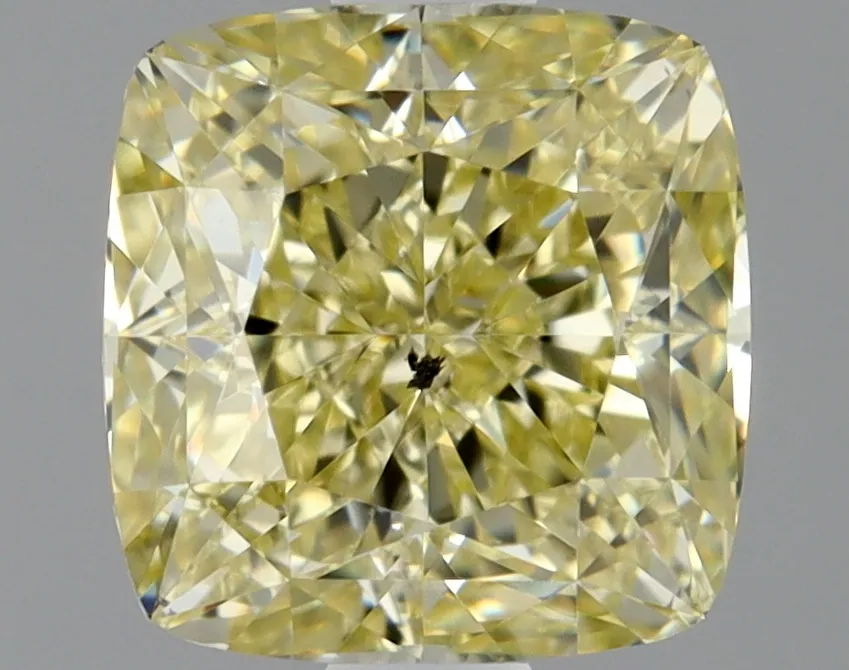 Cushion Brilliant 1.11 Blue SI2 NON