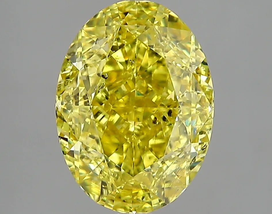 Oval 3.52 Yellow SI2 FNT