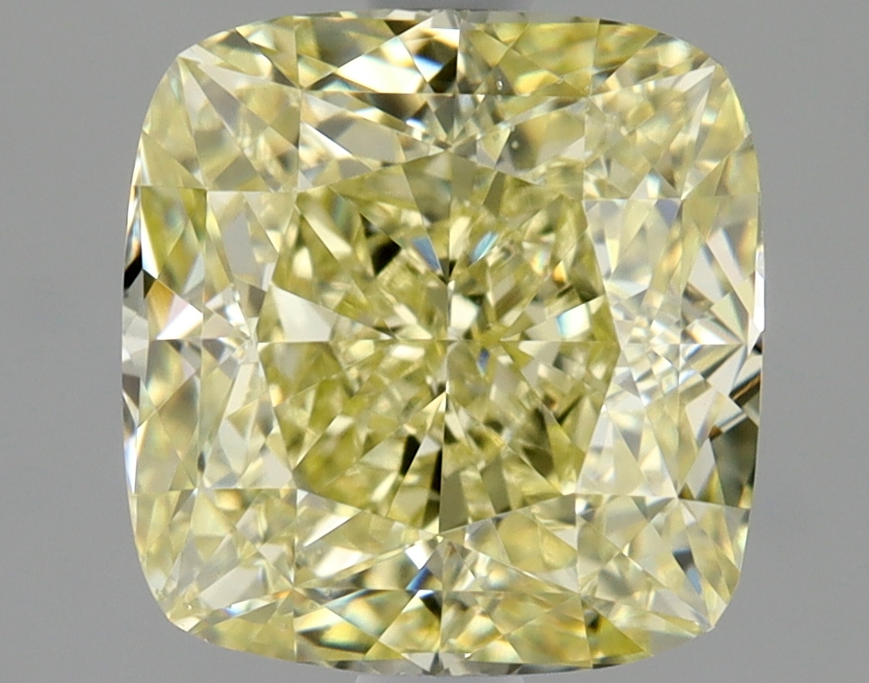 Cushion Brilliant 2.32 Yellow VS2 MED