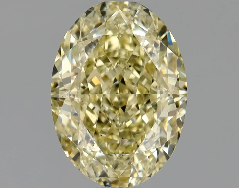 Oval 1.4 Yellow SI1 NON