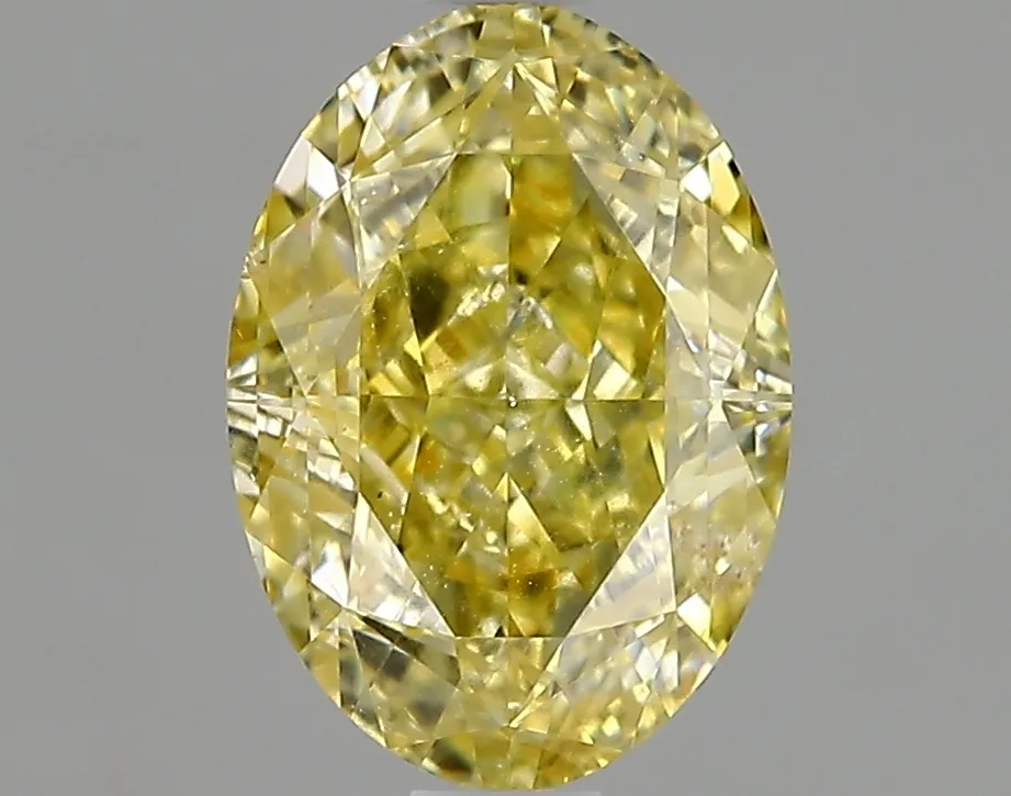 Oval 1.19 Yellow SI2 STG
