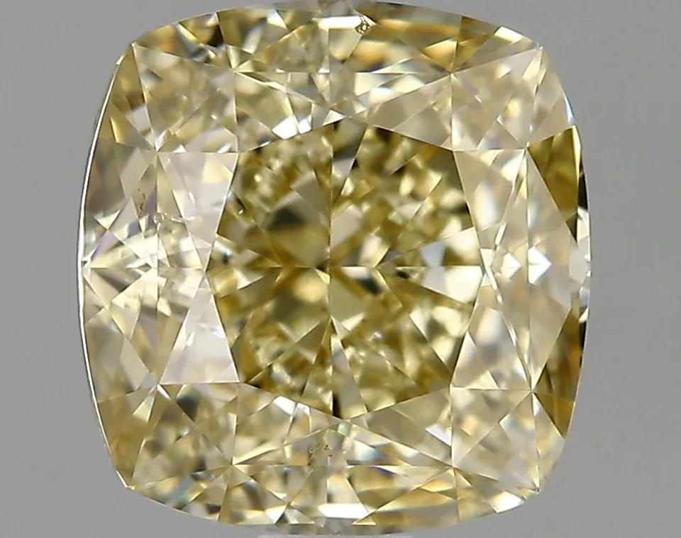 Cushion Brilliant 1.5 Yellow VS2 MED