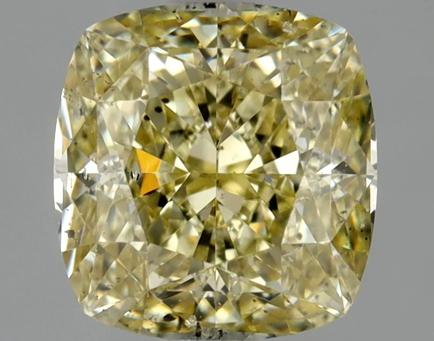 Cushion Brilliant 1.22 Yellow SI2 NON