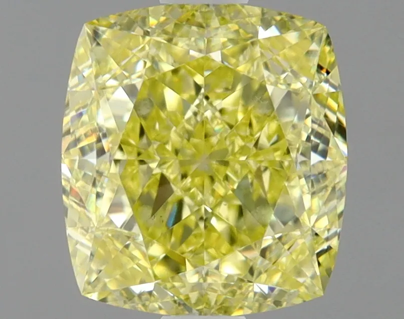 Cushion Brilliant 1.41 Yellow SI1 FNT