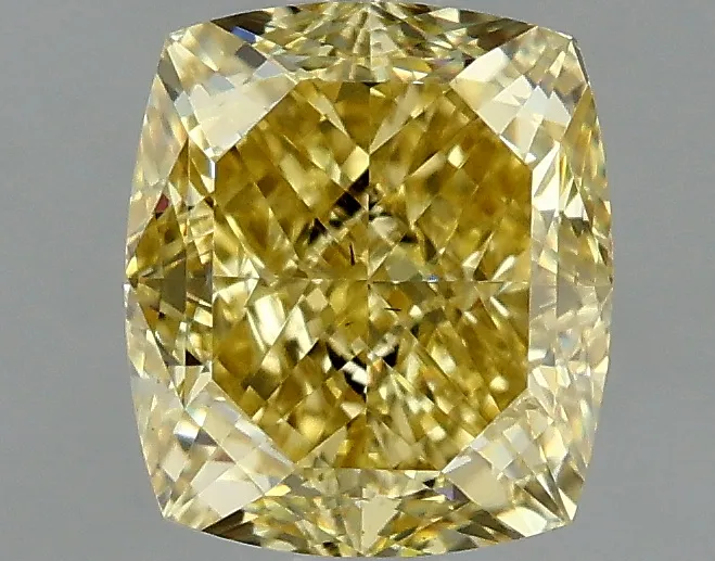 Cushion Brilliant 1.5 Yellow VS2 NON