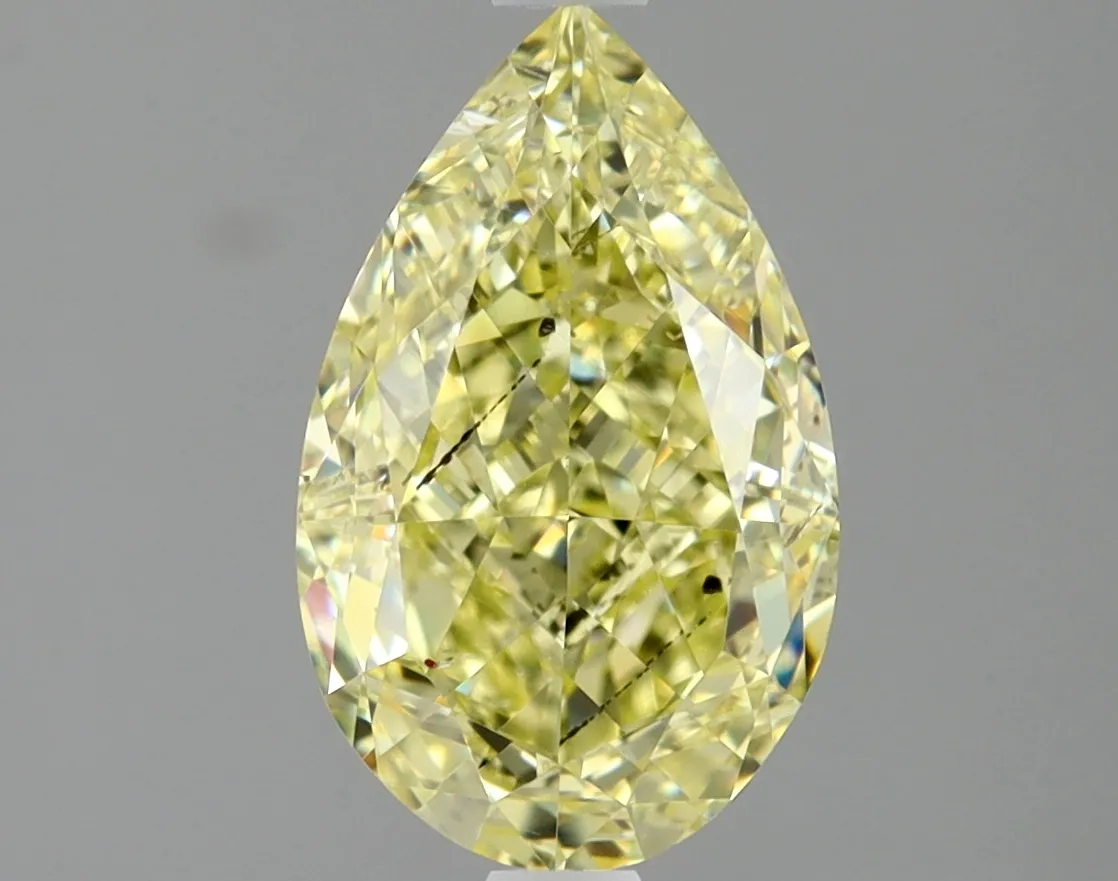 Pear 2.04 Yellow SI2 NON