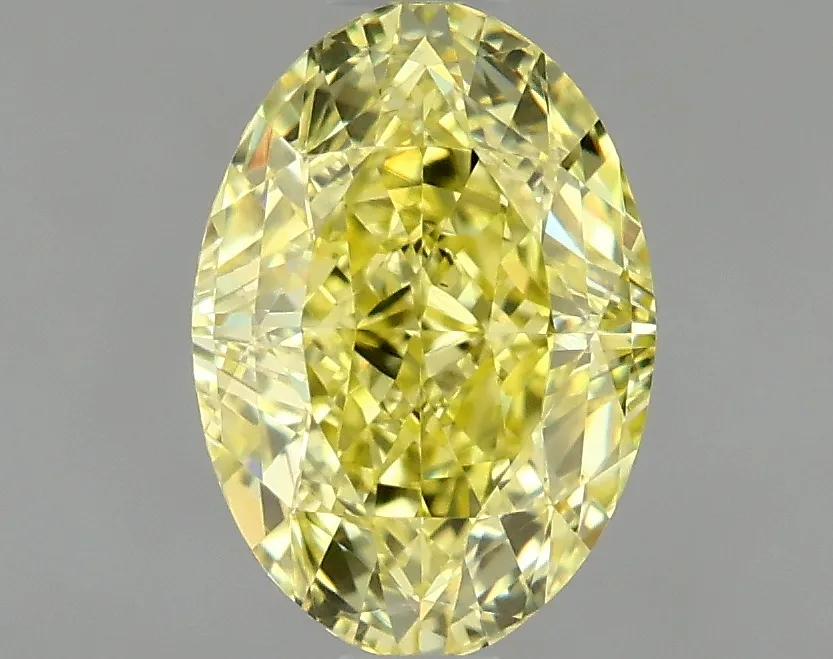 Oval 1.2 Yellow VVS2 MED
