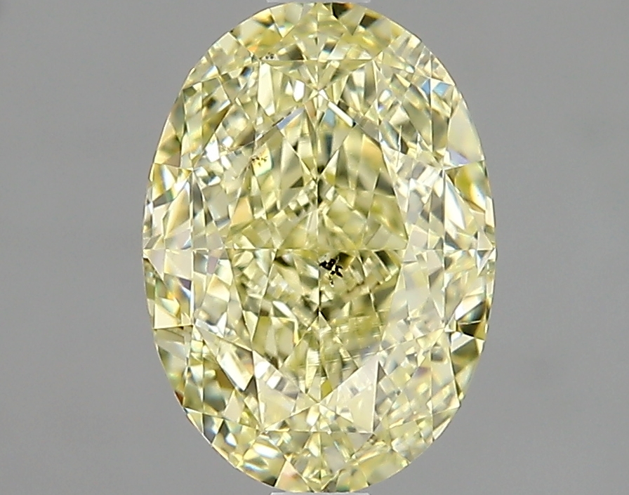 Oval 2.01 Yellow SI1 FNT