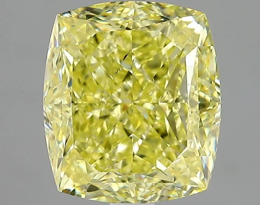 Cushion Brilliant 3.01 Yellow SI1 NON