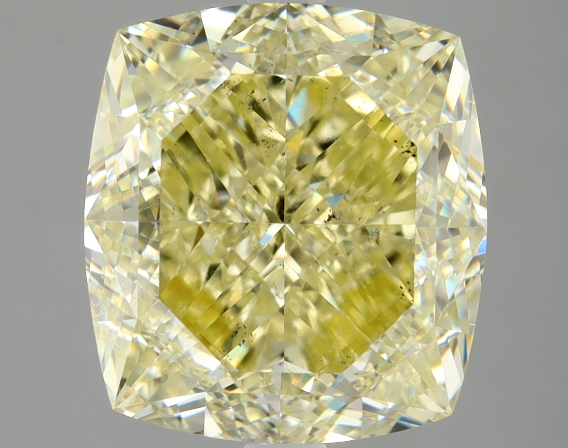 Cushion Brilliant 5.03 Yellow SI2 FNT