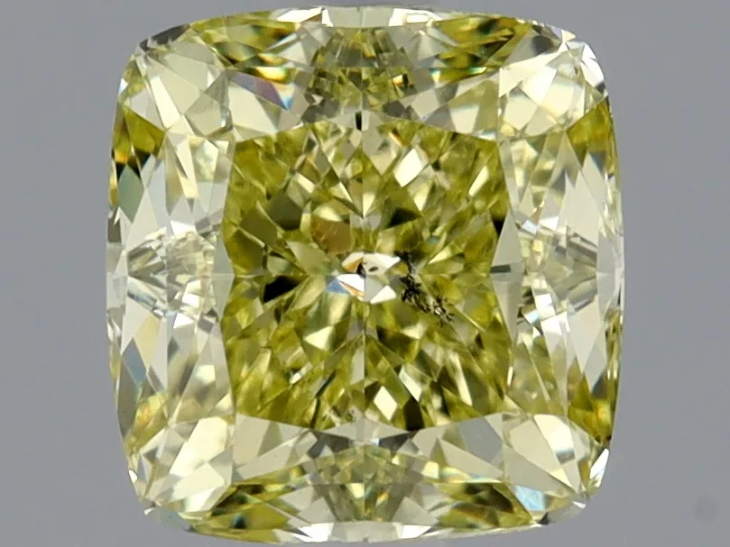 Cushion Brilliant 1.5 Yellow SI2 MED