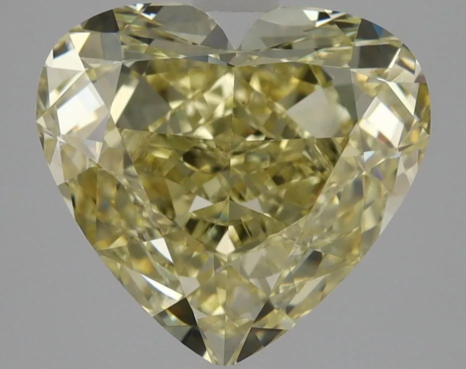 Heart 3.1 Yellow VVS2 MED