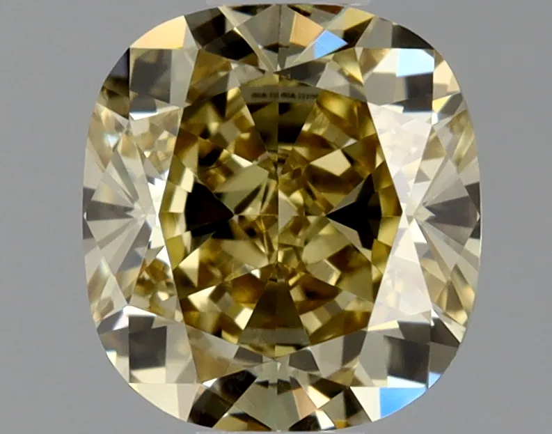 Cushion Brilliant 0.5 Yellow VVS2 NON