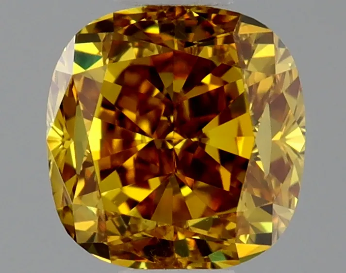 Cushion Brilliant 0.5 Yellow SI1 NON