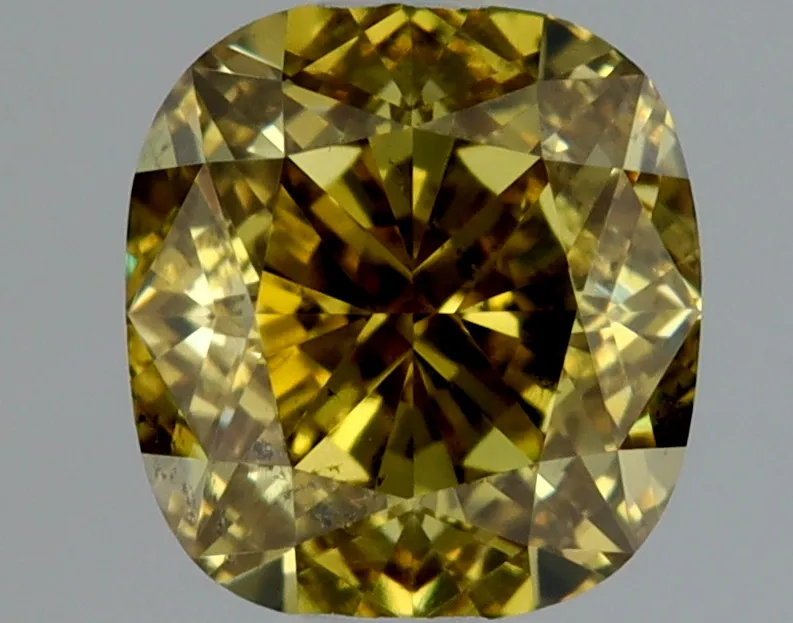 Cushion Brilliant 0.54 Gray SI2 NON