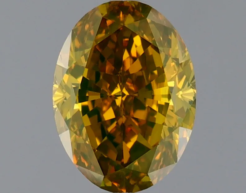 Oval 1.14 Yellow VVS2 STG