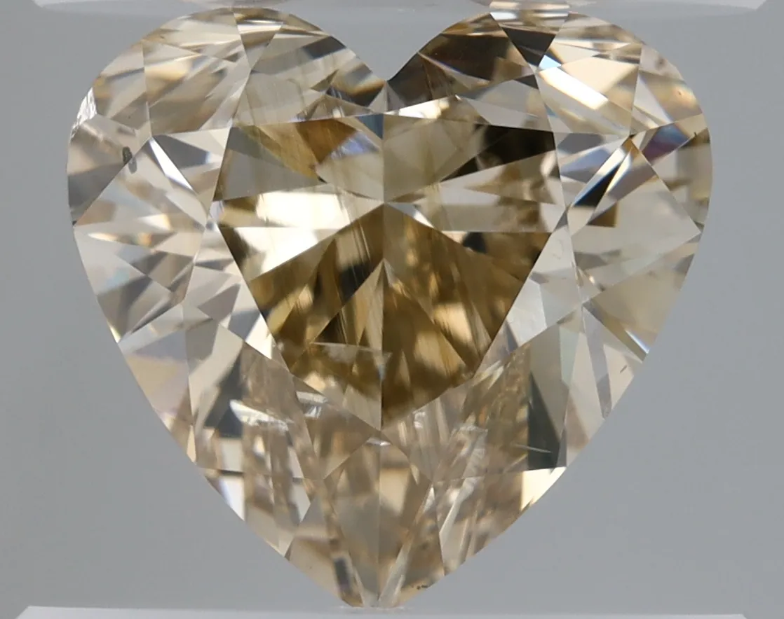 Heart 2.01 Yellow SI2 FNT