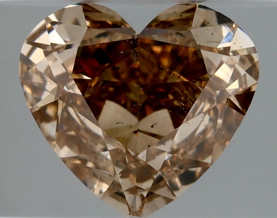 Heart 1.12 Yellow SI2 FNT