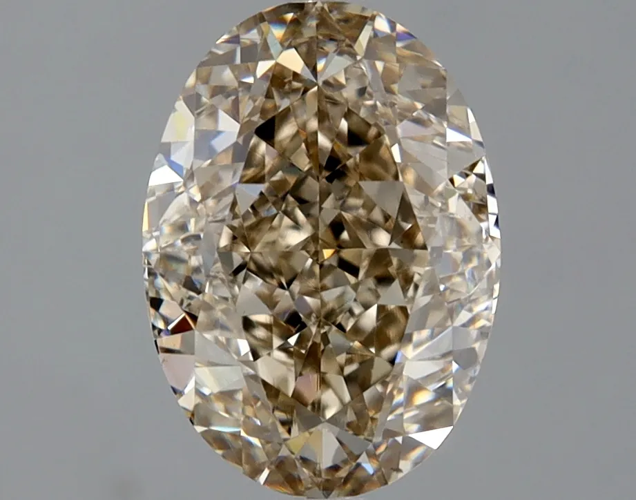 Oval 2.5 Brown VS2 NON
