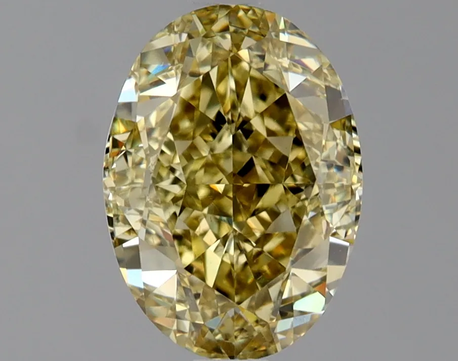 Oval 2.01 Yellow VS1 NON