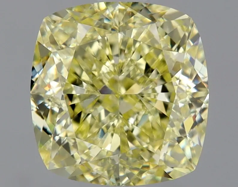 Cushion Brilliant 2.01 Yellow SI2 NON