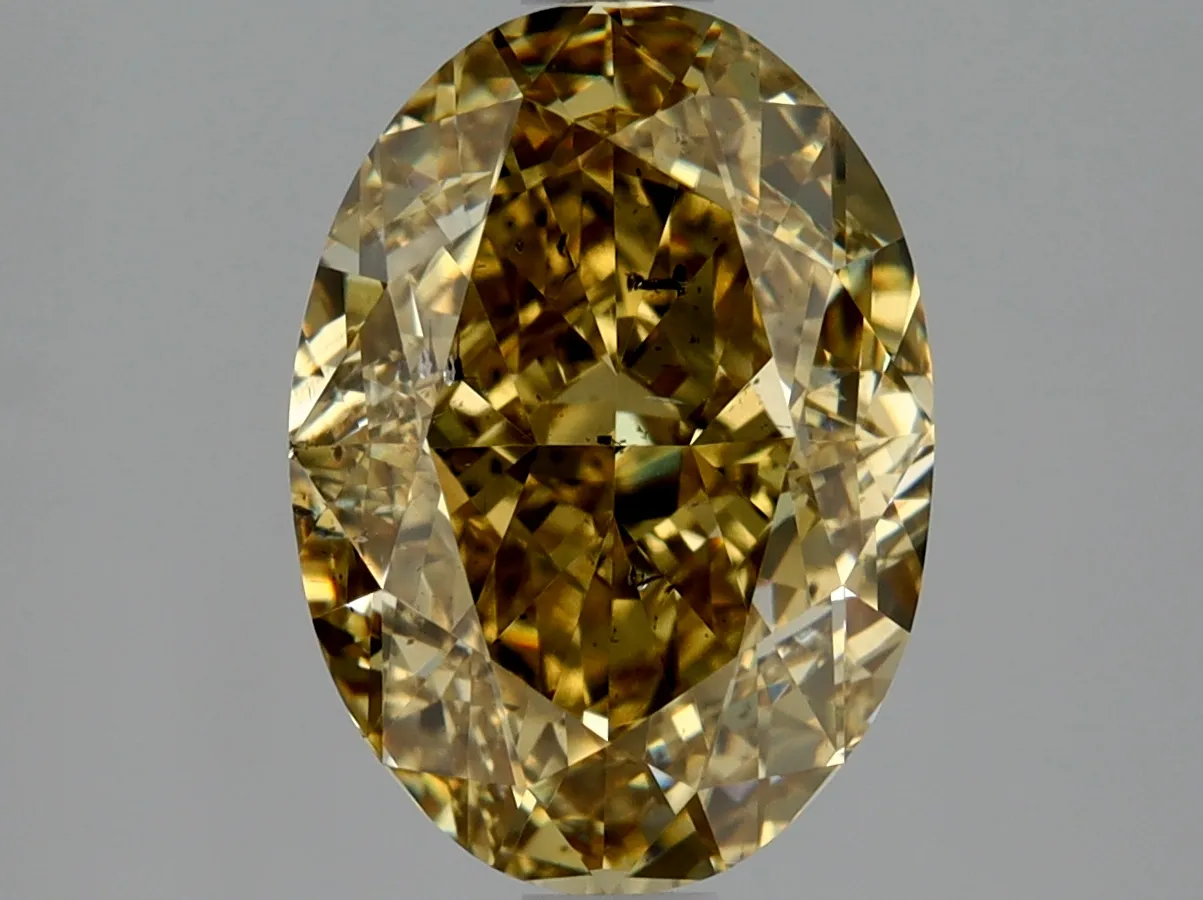 Oval 2.52 Yellow SI2 FNT