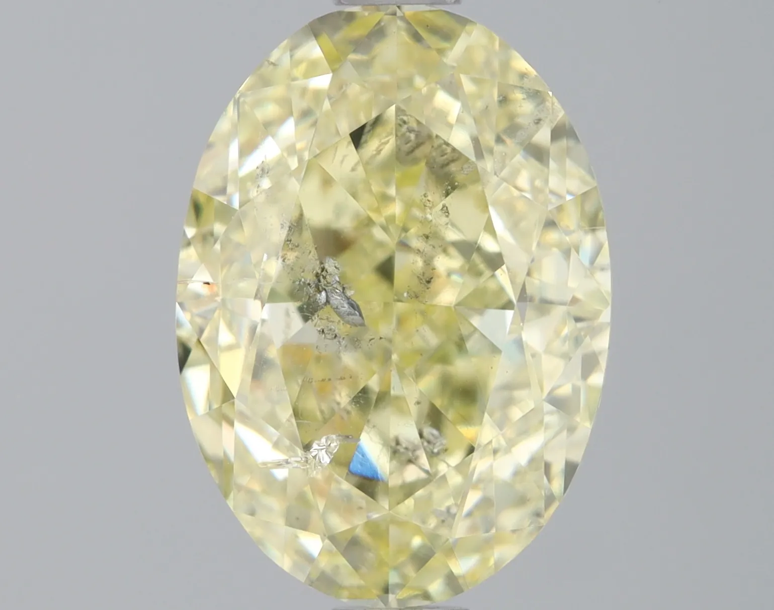 Oval 2.05 Yellow SI2 NON