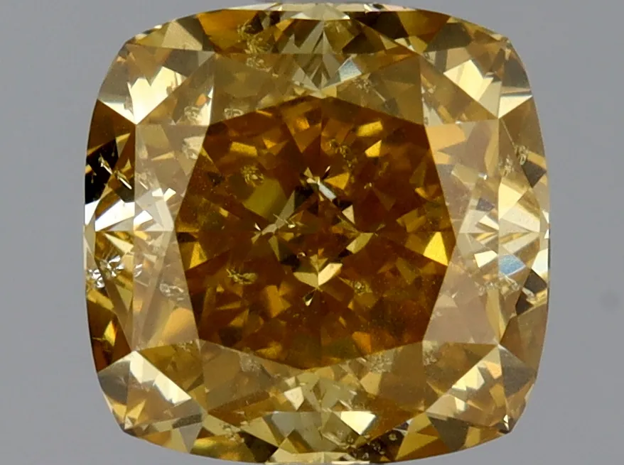Cushion Brilliant 1.5 Yellow SI2 MED