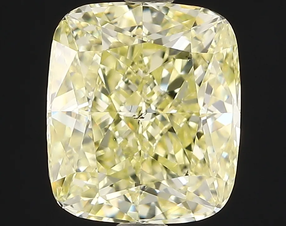 Cushion Brilliant 2.03 Yellow SI1 NON