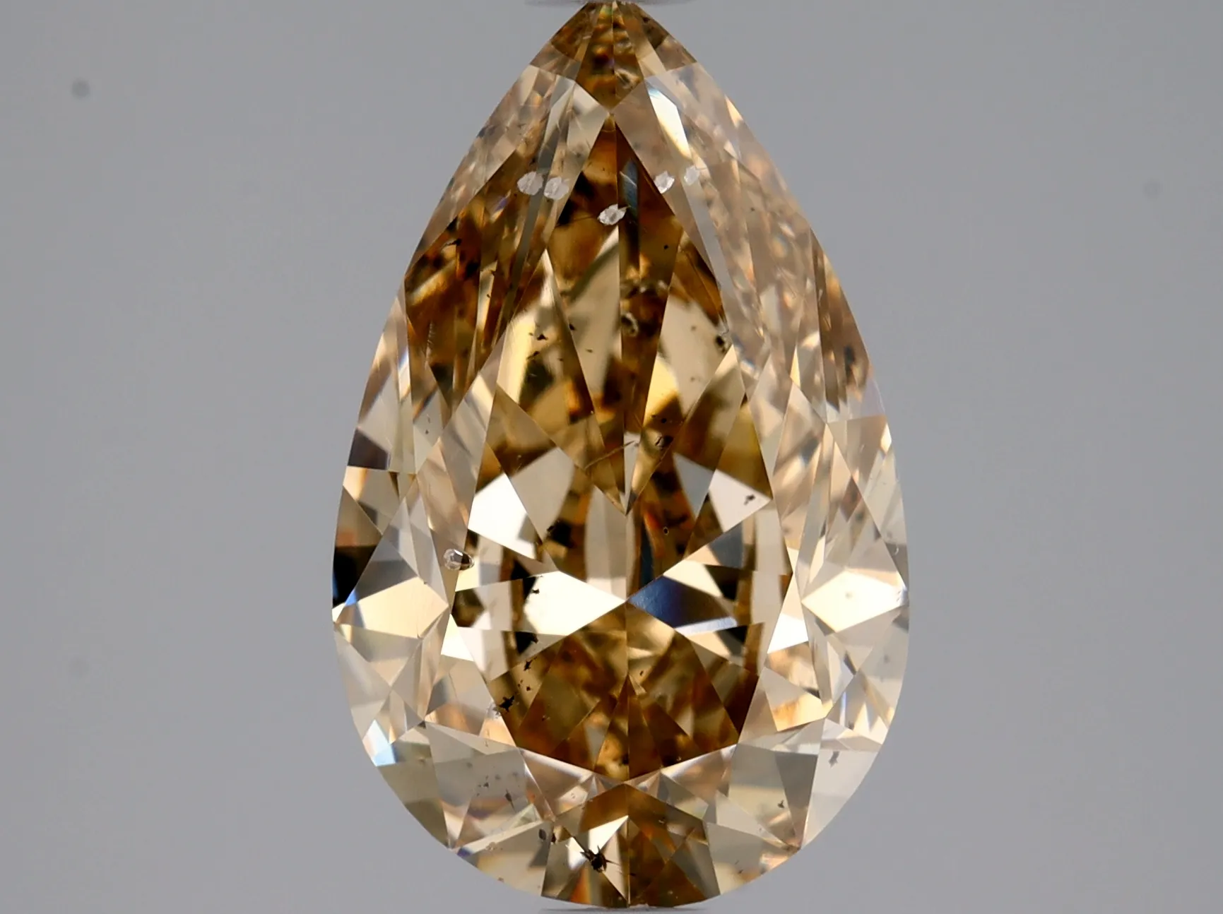 Pear 1.92 Yellow SI2 FNT