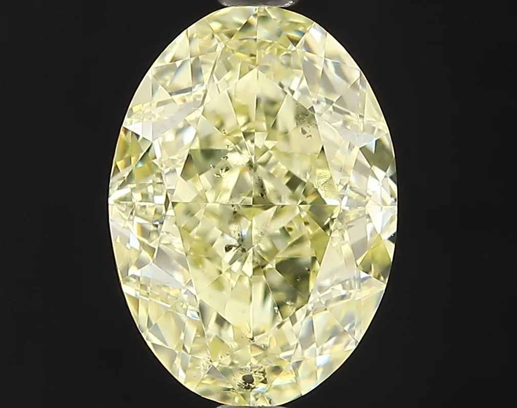 Oval 2.12 Yellow SI2 NON