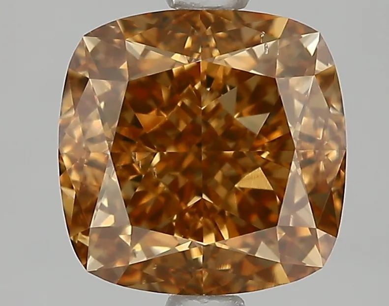 Cushion Brilliant 2.14 Yellow SI1 FNT