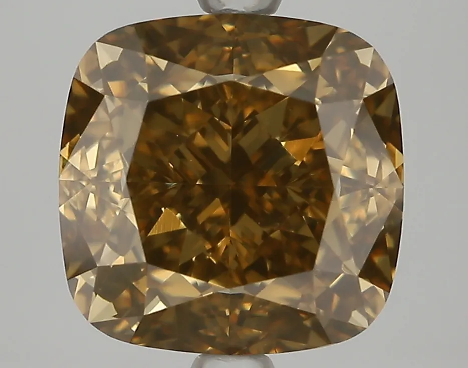 Cushion Brilliant 4.05 Yellow VS1 NON